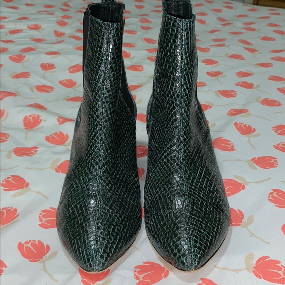 Snakeskin Print Isabel Marant Ankle Boots/Booties